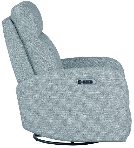 Parker House® Thriller Natural Beauty Blue Power Recliner-2