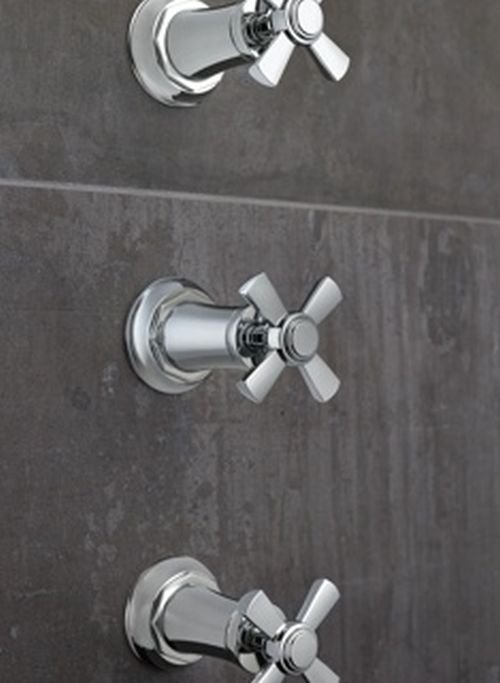 Brizo Rook® Polished Chrome Sensori Volume Control Trim -2