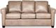 Campio Furniture Legacy Leather Beckham Light Gray Sofa-1