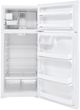 GE® 28" 17.5 Cu. Ft. ENERGY STAR® White Top Freezer Refrigerator-2