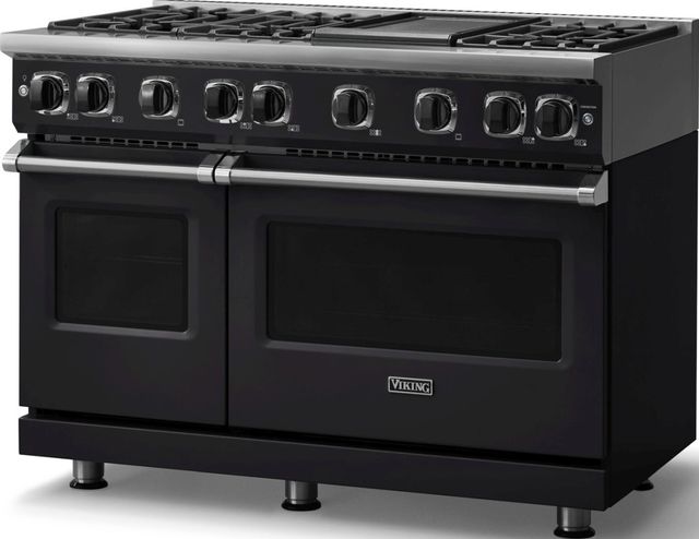 Viking® 7 Series 48'' Onyx Pro Style Gas Range with Griddle-3