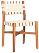 Zuo® Modern Tripicana Beige/Natural Wood Outdoor Dining Chair-0