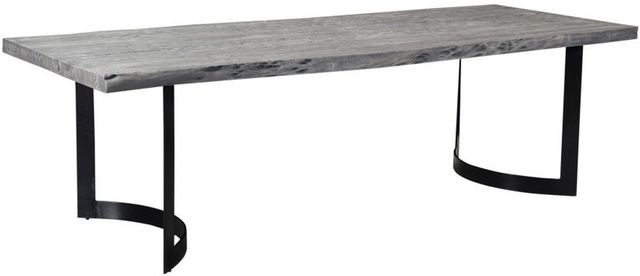 Moe's Home Collection Bent Weathered Grey Small Dining Table-0