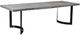 Moe's Home Collection Bent Weathered Grey Small Dining Table-0