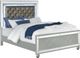 Coaster® Gunnison Silver Metallic Queen Bed-0