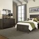 Liberty Furniture Thornwood Hills 3-Piece Rock Beaten Brown Youth Full Panel Bedroom Set-1