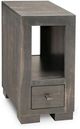 Handstone Customizable Steel City Natural Weathered Chairside Table-0