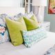 Laura Park Designs Mosaic Turquoise 14" x 36" Pillow-1
