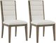 Riverside Furniture Pasadena 2-Piece Casual Taupe/White Upholstered Dining Side Chair Set-0