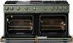 Viking® 5 Series 60" Eucalyptus Pro Style Gas (NG) Range with Brushed Brass Trim-1