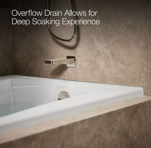 KOHLER® Mariposa® White 60" x 36" Alcove Whirlpool - Right Drain-3