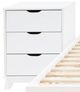 Powell® Portix 3-Piece White Queen Simple Bedroom Set-1