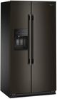KitchenAid® 36" 20.6 Cu. Ft. Black Ore Counter Depth Side-by-Side Refrigerator with Exterior Ice and Water Dispenser-1