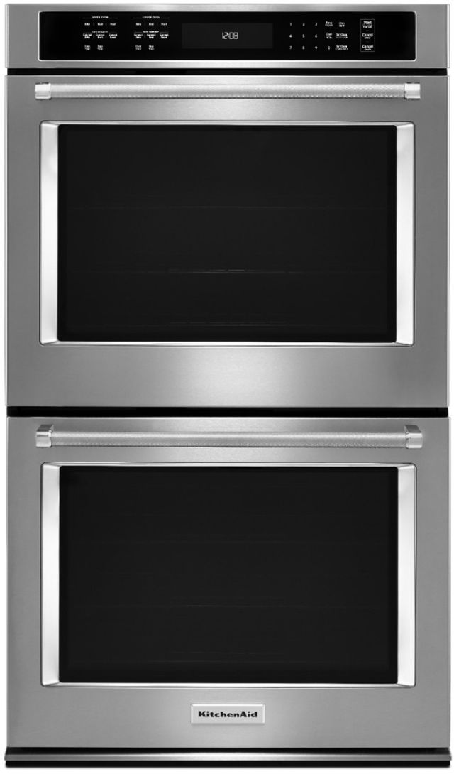KitchenAid® 30" Stainless Steel Electric Built In Double Oven-7