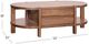 Bassett Mirror Winston Warm Walnut Cocktail Table-2