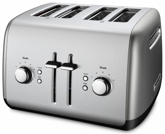 KitchenAid® Contour Silver Toaster-0