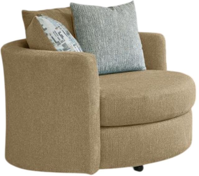 Albany Industries Cake Pop Cashew Swivel Chair-0