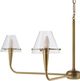 Renwil® Maite Dark Antique Brushed Brass Chandelier-2