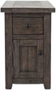Jofran Inc. Madison County Barnwood Chairside Table-3