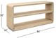 Bassett Mirror Damone Cerused White Oak Console Table-4