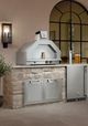 Hestan Campania 33" Steeletto Counter Top Gas Pizza Oven with Dual Burner-2
