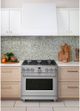 Café™ 36" Stainless Steel Pro Style Dual Fuel Range with 6 Burners-1