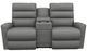La-Z-Boy® Liam Granite Power Wall Reclining Loveseat with Console, Headrest, and Lumbar-1