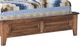 Archbold Furniture Customizable Amish Essentials Carson Maple King Arched Panel Storage Bed-1