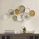 Olliix by Madison Park Legion Multicolor Metal Plates Wall Decor-4