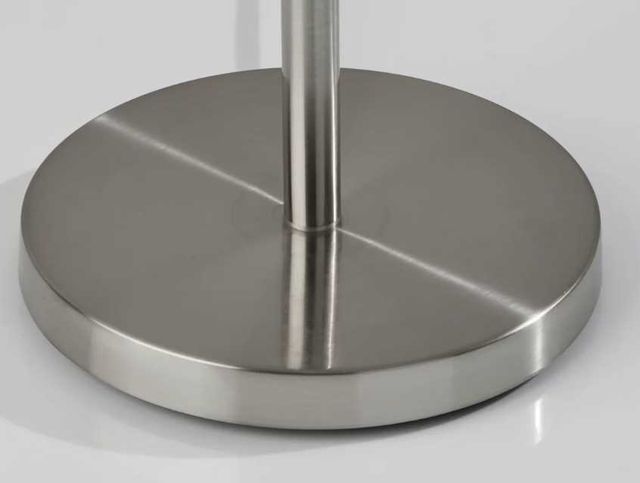 Adesso® Vanessa Brushed Steel Floor Lamp-3
