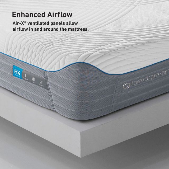 BEDGEAR® H4 Performance® 12" Hybrid Medium Pillow Top Split Head California King Mattress-3