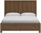 Signature Design by Ashley® Cabalynn Light Brown California King Storage Panel Bed-2
