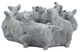 A & B Home Gray 8" Outdoor Planter-1