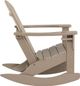 Signature Design by Ashley® Sundown Treasure Driftwood Polyethylene Outdoor Rocking Chair-3