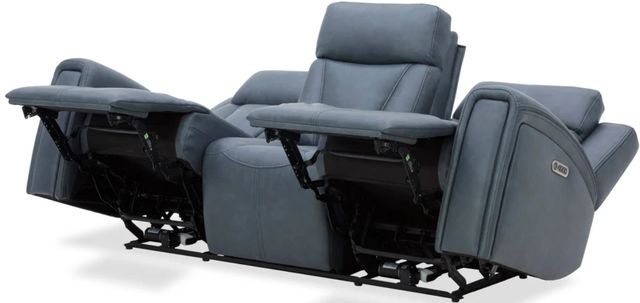 Parker House® Maveric Bette Lapis Power Reclining Sofa with Zero Gravity and Drop Down Table-3
