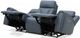 Parker House® Maveric Bette Lapis Power Reclining Sofa with Zero Gravity and Drop Down Table-3