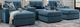 Drew & Jonathan Home ModularOne New Horizon 6-Piece Teal Modular Chaise Sectional-0