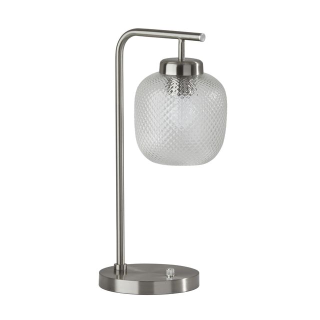 Adesso® Vivian Brushed Steel Desk Lamp-0