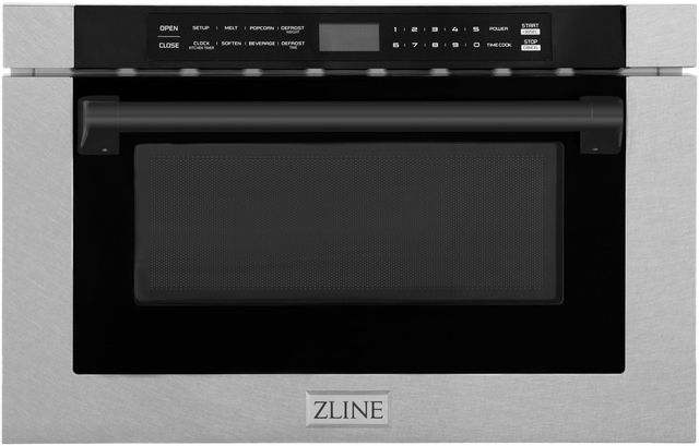 ZLINE Autograph Edition 1.2 Cu. Ft. Satin Stainless Steel Microwave Drawer-0