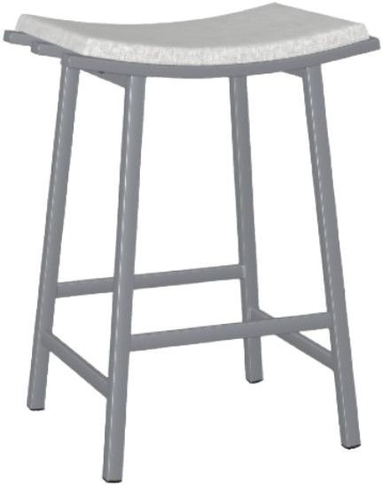 Amisco Customizable Nathan Upholstered Counter Stool-0