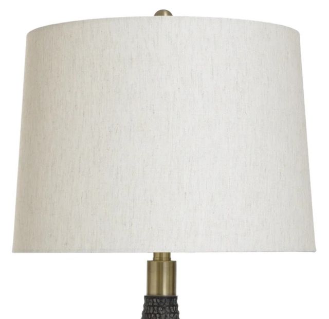 StyleCraft Birdseed Black Table Lamp-2
