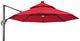 Furniture of America® Nuti Red Aluminum/Fabric Outdoor Patio Umbrella-1