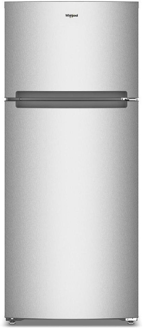 Whirlpool® 28" 18 Cu. Ft. Fingerprint-Resistant Stainless Finish Top Freezer Refrigerator with Total Coverage Cooling-0