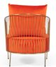 VIG Furniture Modrest Loveland Orange Accent Chair-3