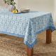 TOV Furniture Dolce Baby Blue Natural Cotton Table Cloth-1