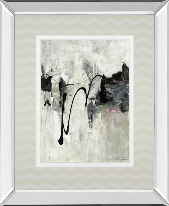 Classy Art Magic Energy I by Joyce Combs Mirrored Frame Wall Art-0