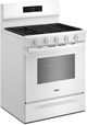 Whirlpool® 30" White Stainless Steel Freestanding Gas Range with Air Cooking Technology-2