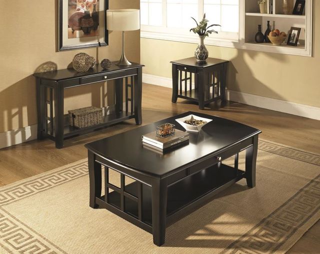Steve Silver Co. Cassidy Ebony End Table-1