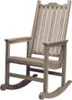 C.R. Plastic Generation Line Beige Porch Rocker-1