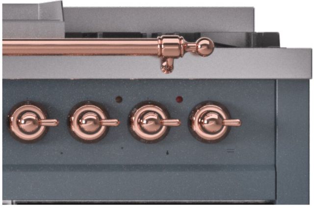 Ilve® Nostalgie 36" Copper Upper Handrail-2